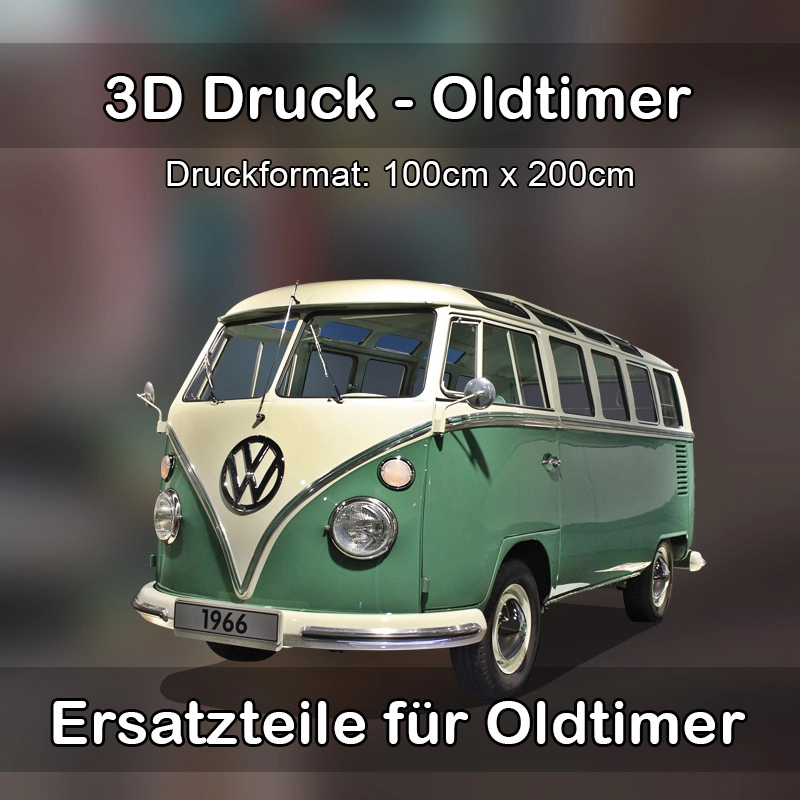 Großformat 3D Druck für Oldtimer Restauration in Pleidelsheim 