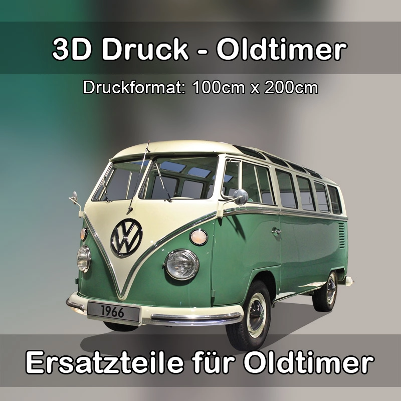 Großformat 3D Druck für Oldtimer Restauration in Pleinfeld 
