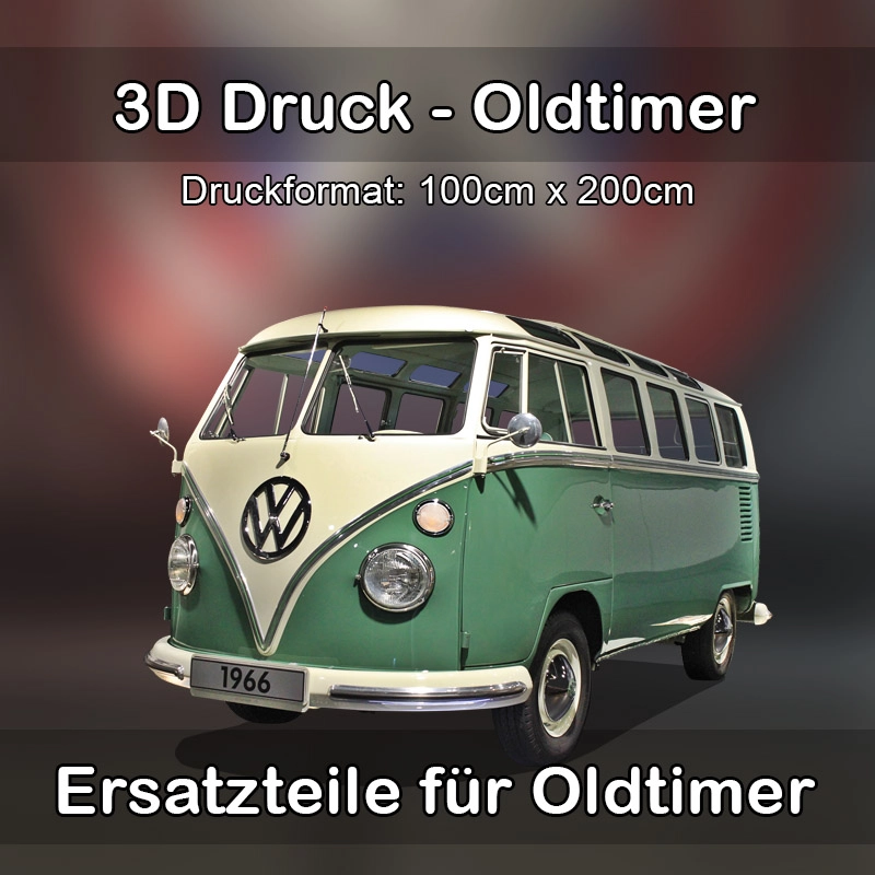 Großformat 3D Druck für Oldtimer Restauration in Plochingen 