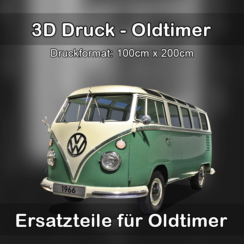 Großformat 3D Druck für Oldtimer Restauration in Pöcking 