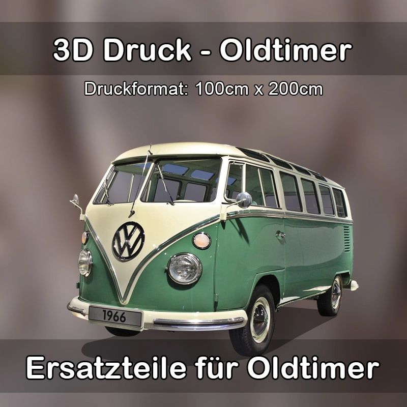 Großformat 3D Druck für Oldtimer Restauration in Pößneck 