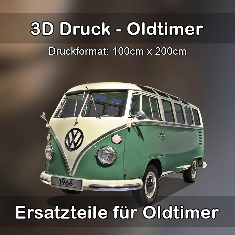 Großformat 3D Druck für Oldtimer Restauration in Pöttmes 