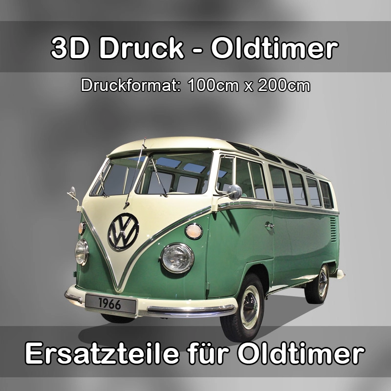 Großformat 3D Druck für Oldtimer Restauration in Polling bei Mühldorf am Inn 