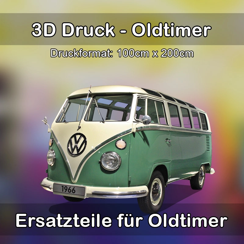 Großformat 3D Druck für Oldtimer Restauration in Polling bei Weilheim 