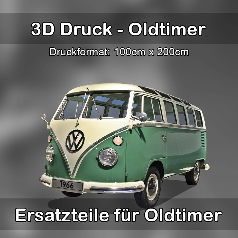 Großformat 3D Druck für Oldtimer Restauration in Pommersfelden 