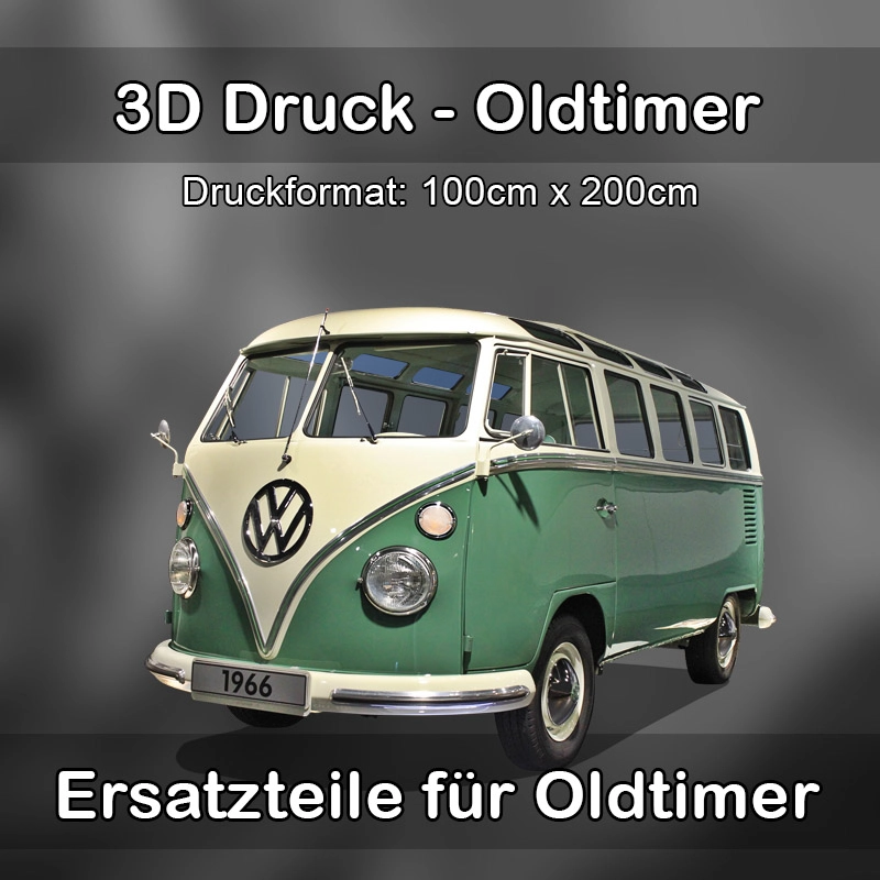 Großformat 3D Druck für Oldtimer Restauration in Poppenhausen (Unterfranken) 