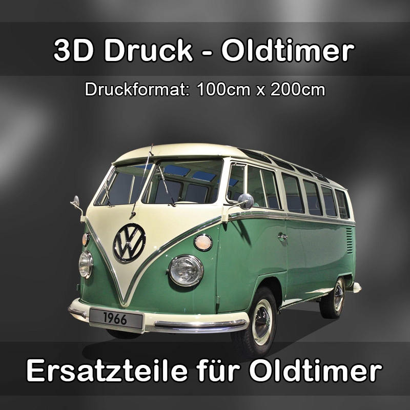 Großformat 3D Druck für Oldtimer Restauration in Potsdam 