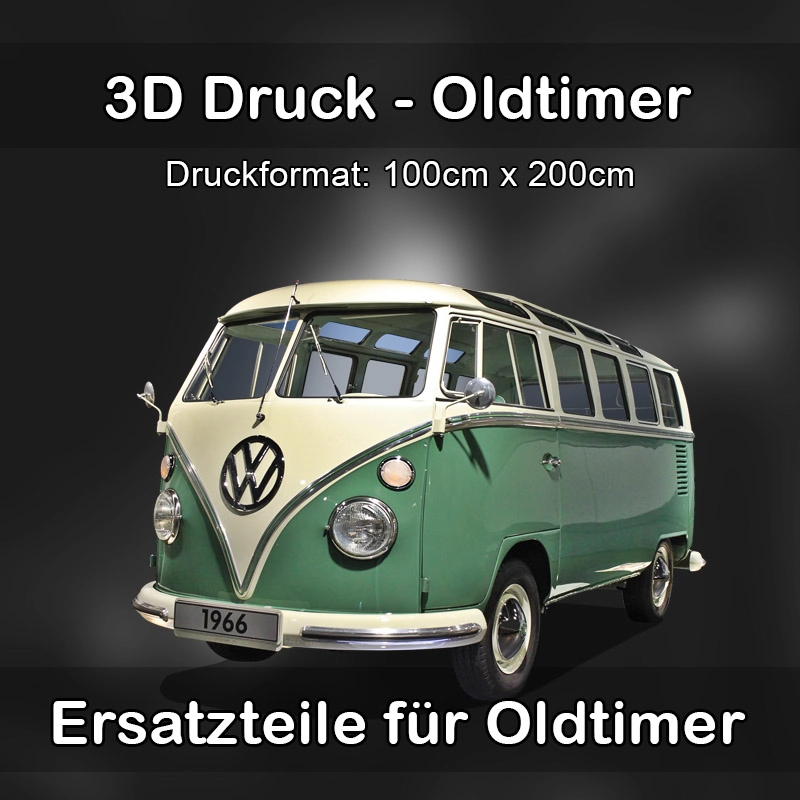 Großformat 3D Druck für Oldtimer Restauration in Pottenstein 