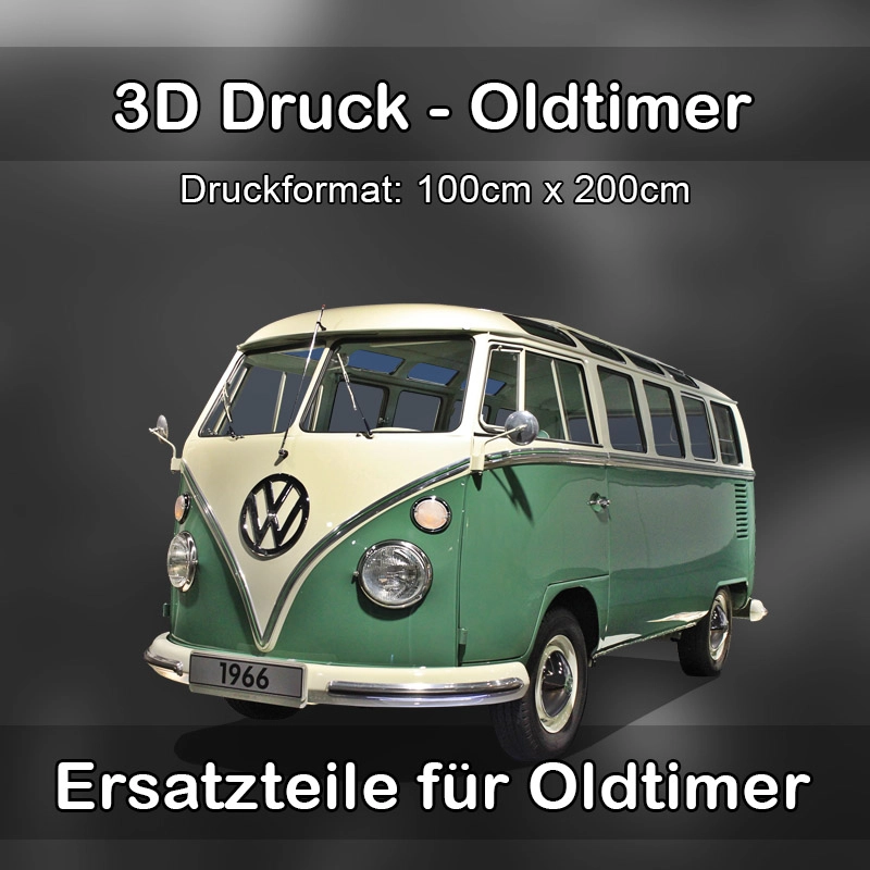 Großformat 3D Druck für Oldtimer Restauration in Prenzlau 