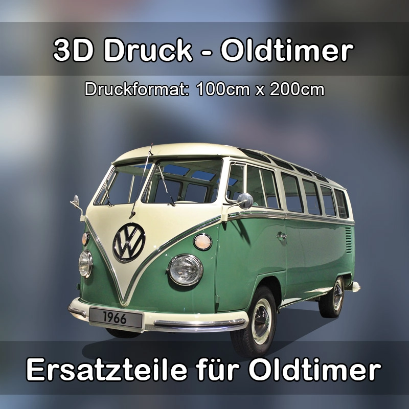Großformat 3D Druck für Oldtimer Restauration in Prichsenstadt 