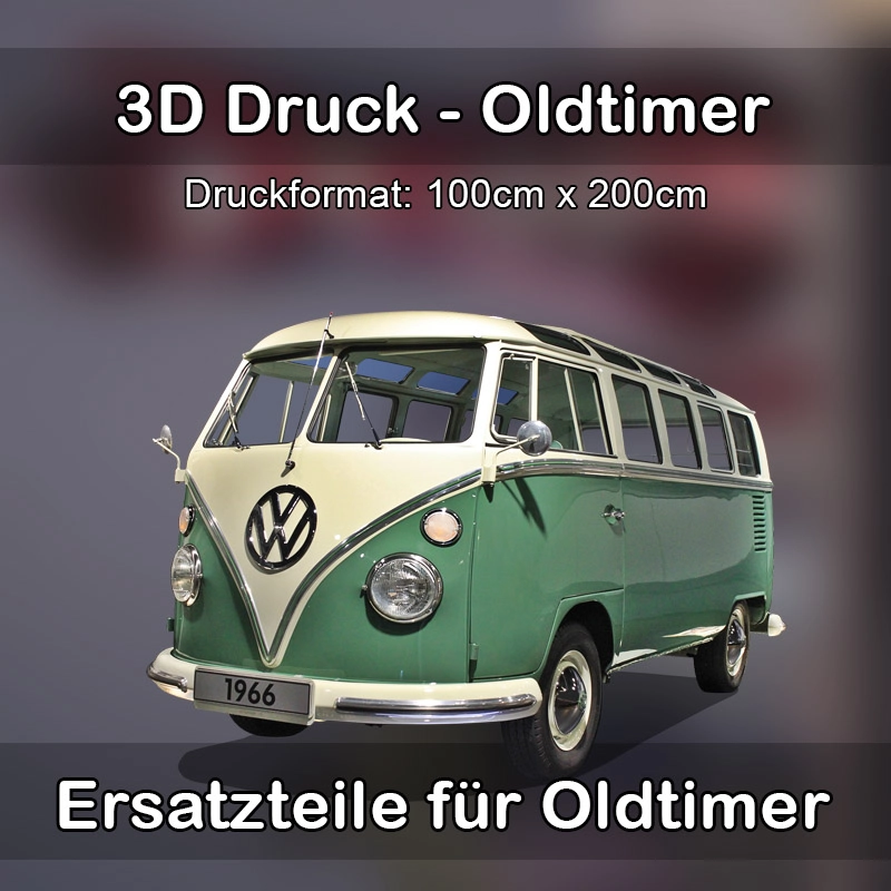 Großformat 3D Druck für Oldtimer Restauration in Pulheim 