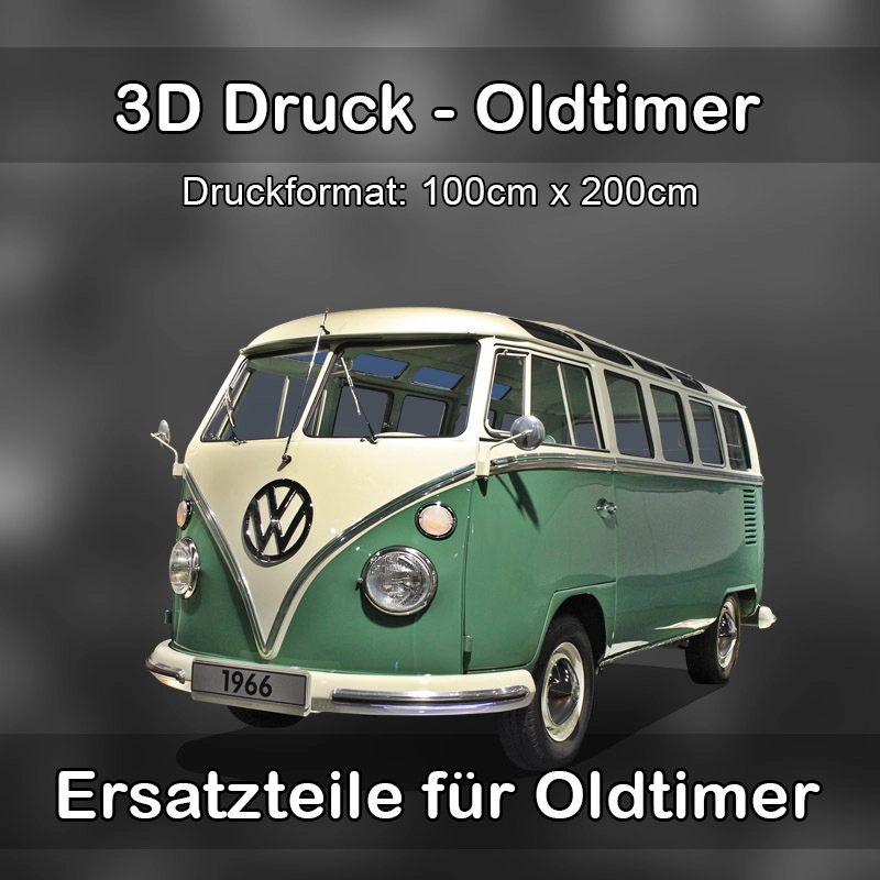 Großformat 3D Druck für Oldtimer Restauration in Quedlinburg 
