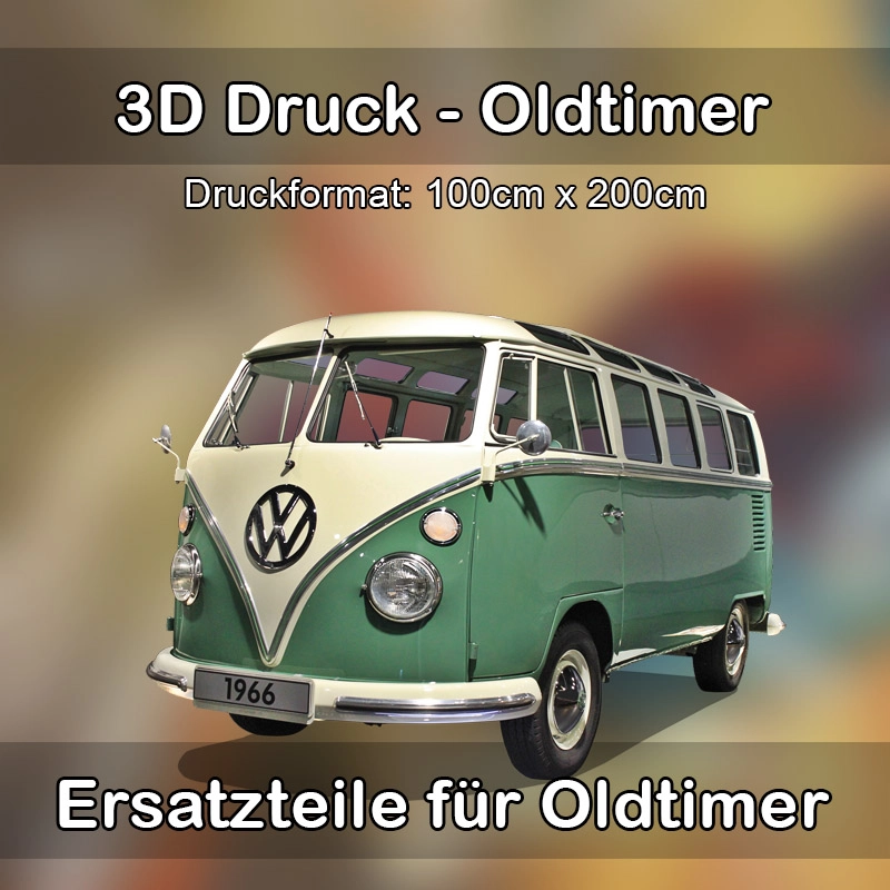 Großformat 3D Druck für Oldtimer Restauration in Quickborn 