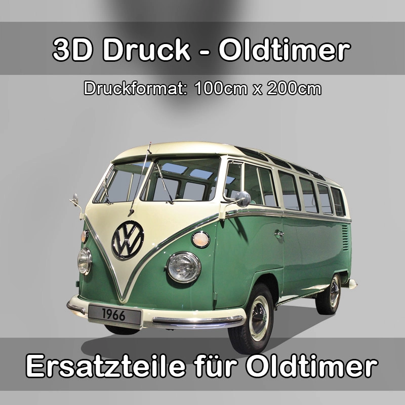 Großformat 3D Druck für Oldtimer Restauration in Radeberg 