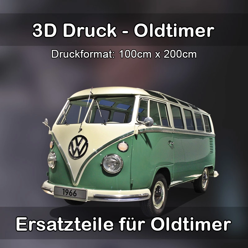 Großformat 3D Druck für Oldtimer Restauration in Radevormwald 