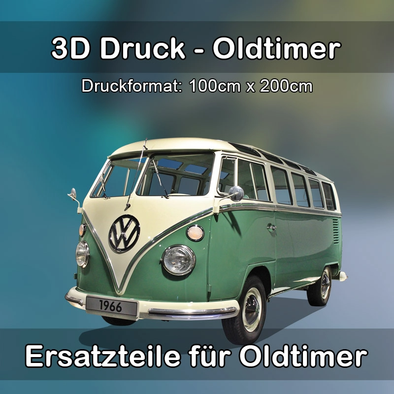 Großformat 3D Druck für Oldtimer Restauration in Radolfzell am Bodensee 