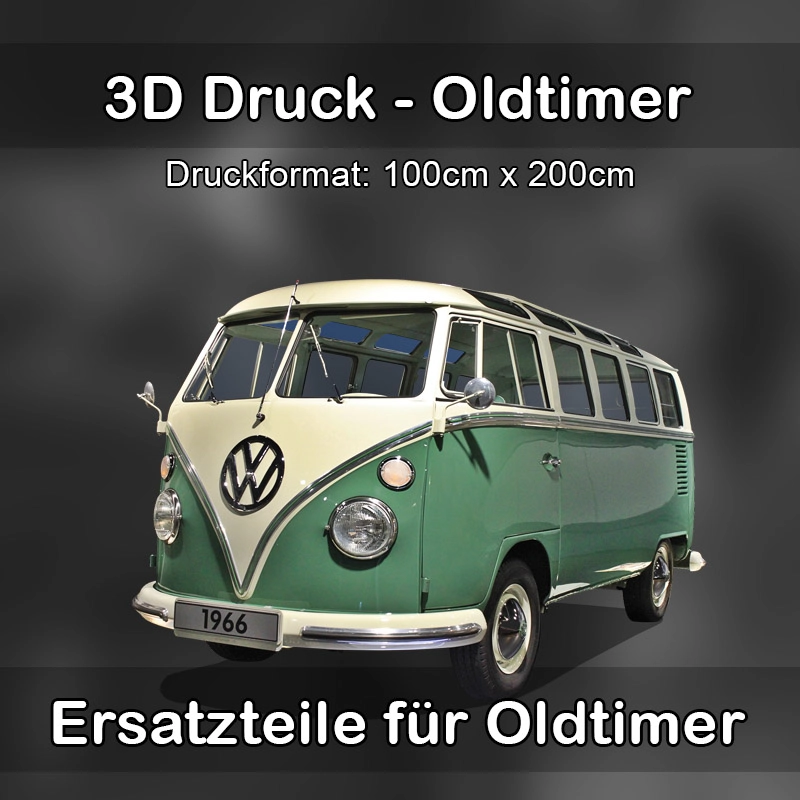 Großformat 3D Druck für Oldtimer Restauration in Rahden 