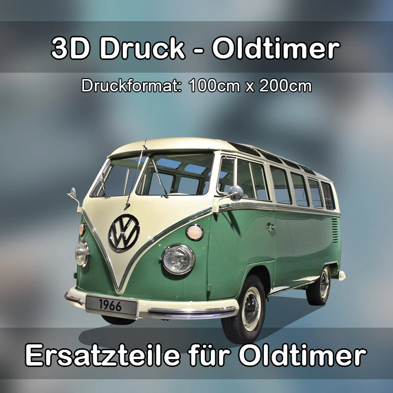 Großformat 3D Druck für Oldtimer Restauration in Rastatt 