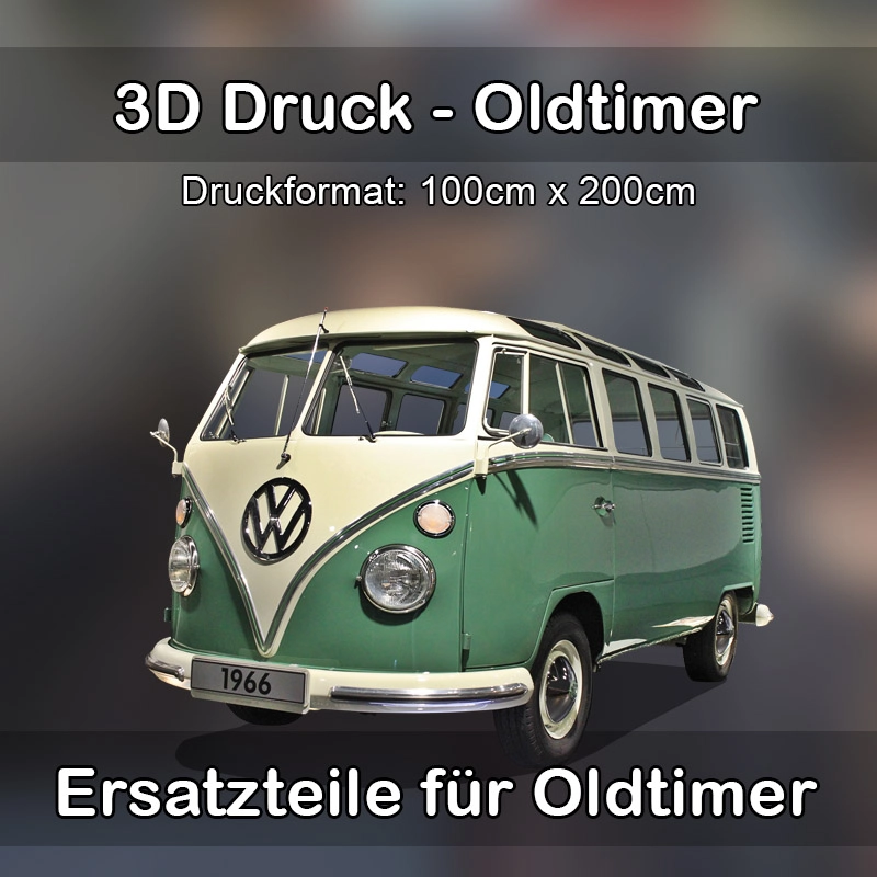 Großformat 3D Druck für Oldtimer Restauration in Ratingen 