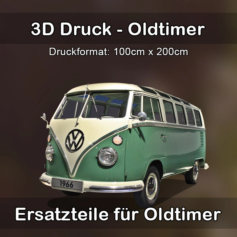 Großformat 3D Druck für Oldtimer Restauration in Ratzeburg 