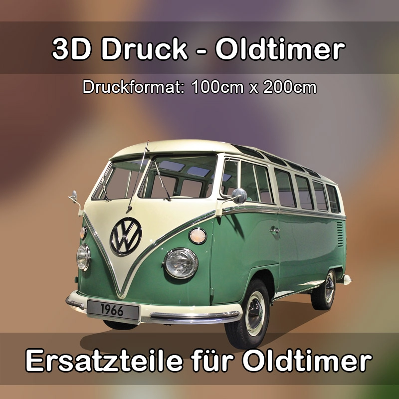 Großformat 3D Druck für Oldtimer Restauration in Rauenberg 