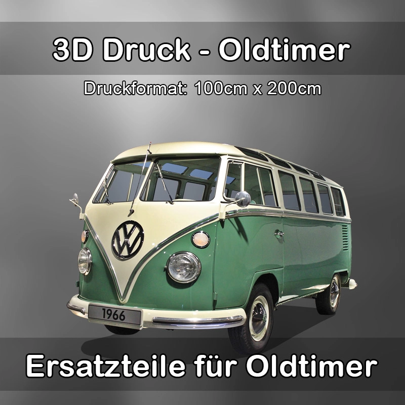 Großformat 3D Druck für Oldtimer Restauration in Rehna 