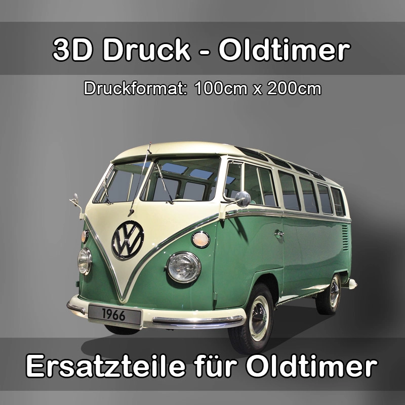 Großformat 3D Druck für Oldtimer Restauration in Reichertshausen 