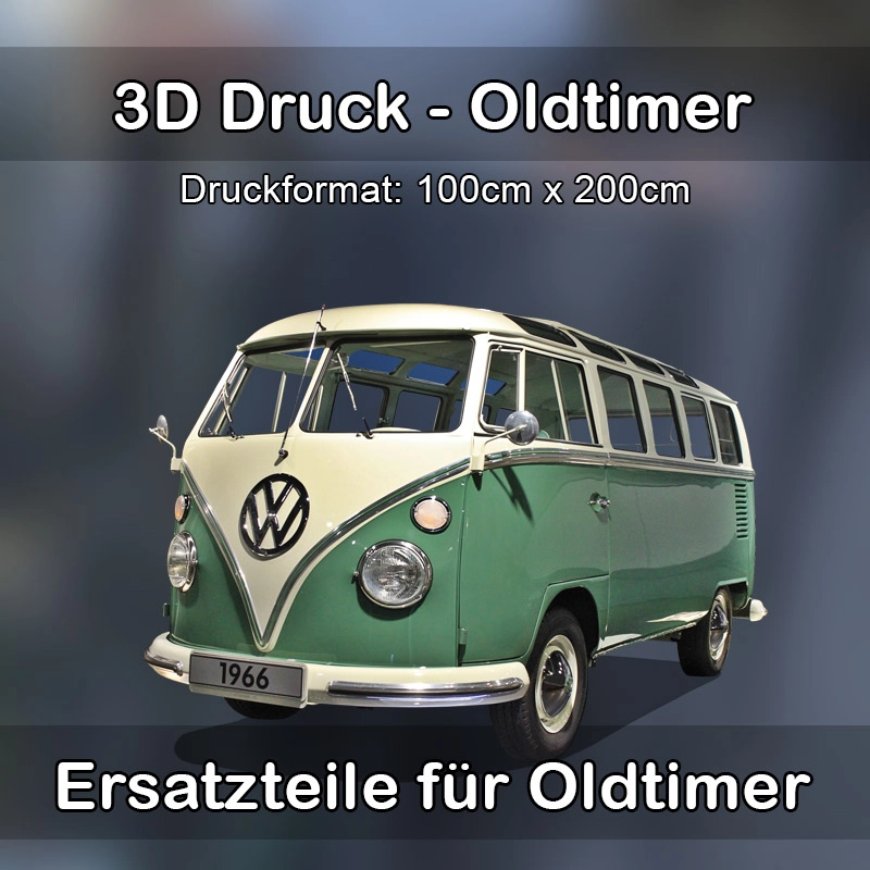 Großformat 3D Druck für Oldtimer Restauration in Reichertshofen 