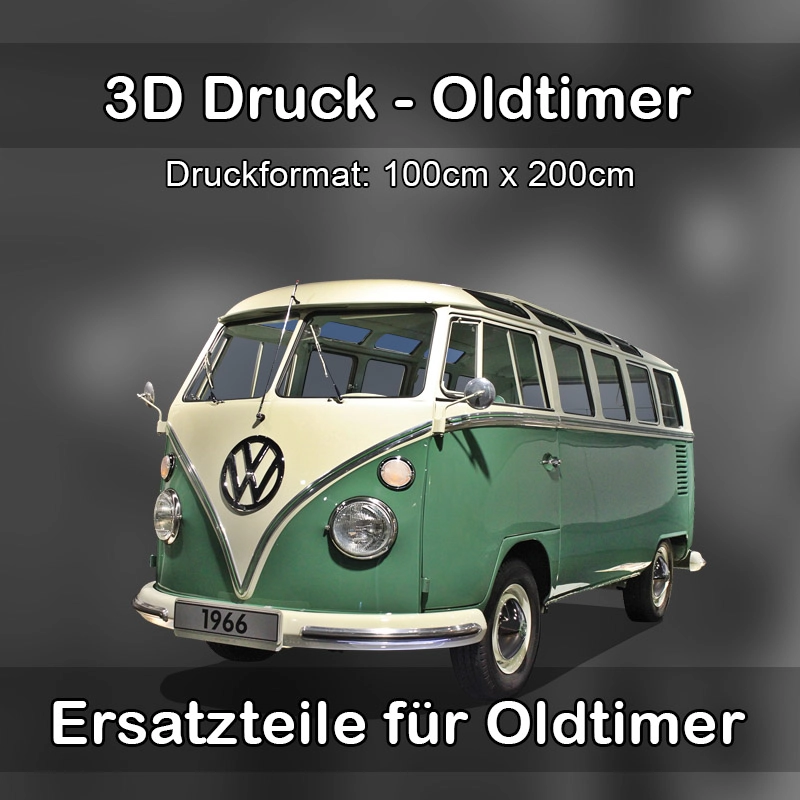 Großformat 3D Druck für Oldtimer Restauration in Reilingen 