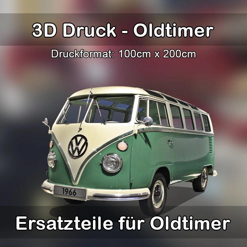 Großformat 3D Druck für Oldtimer Restauration in Reiskirchen 