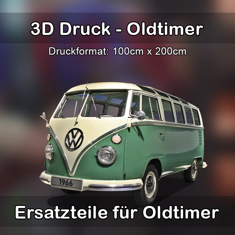 Großformat 3D Druck für Oldtimer Restauration in Remchingen 