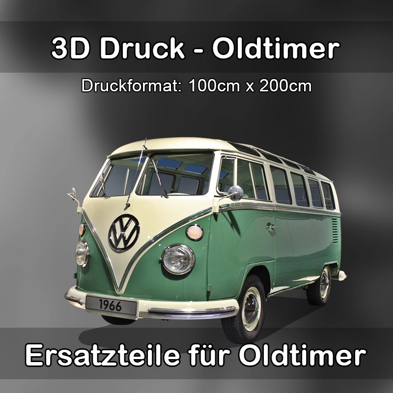 Großformat 3D Druck für Oldtimer Restauration in Remscheid 