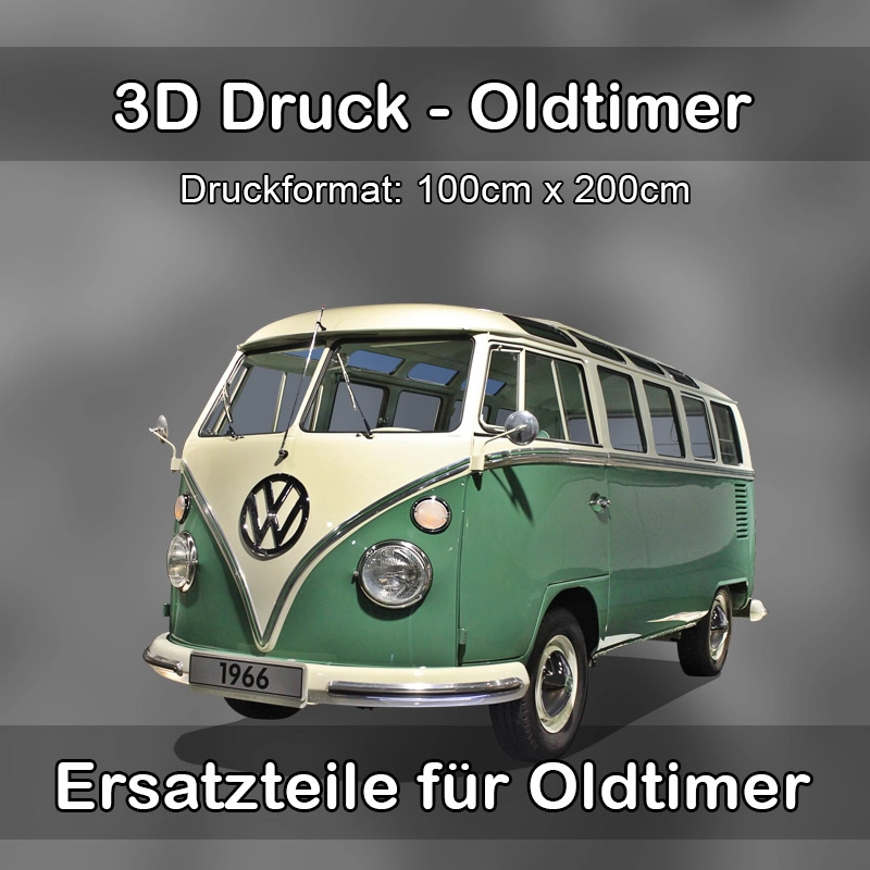 Großformat 3D Druck für Oldtimer Restauration in Rendsburg 