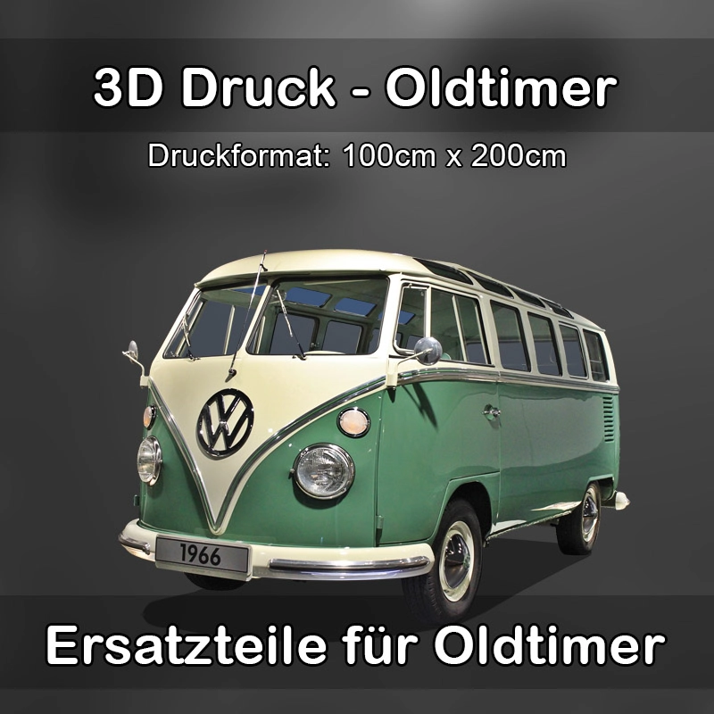 Großformat 3D Druck für Oldtimer Restauration in Renningen 