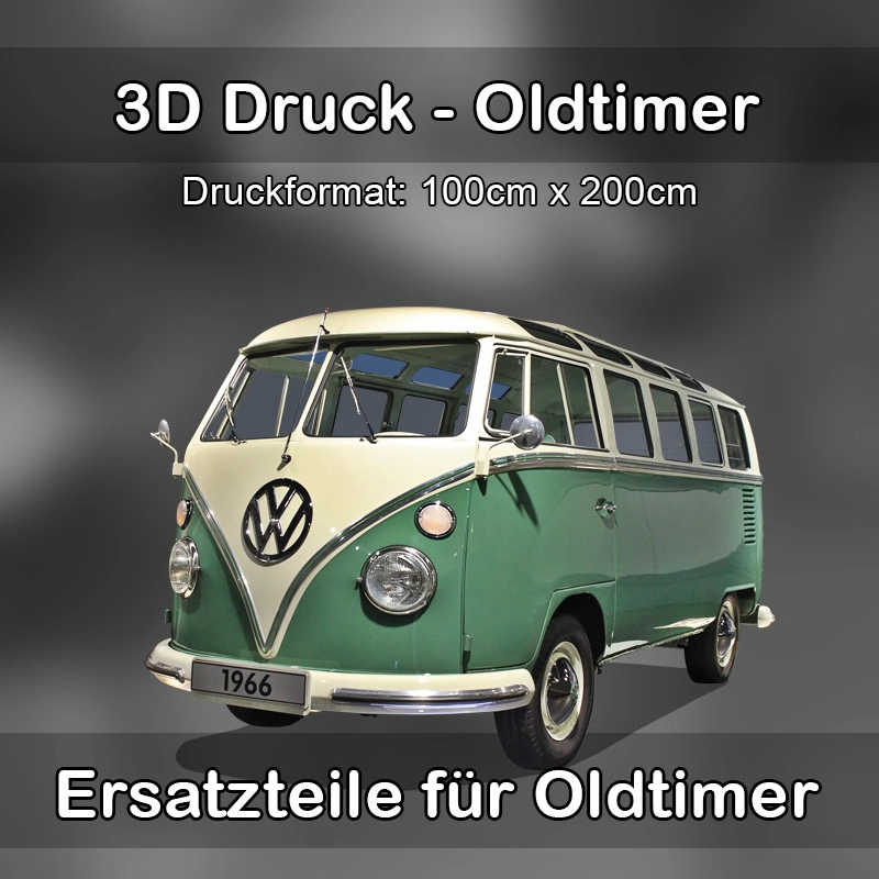 Großformat 3D Druck für Oldtimer Restauration in Rettenberg 