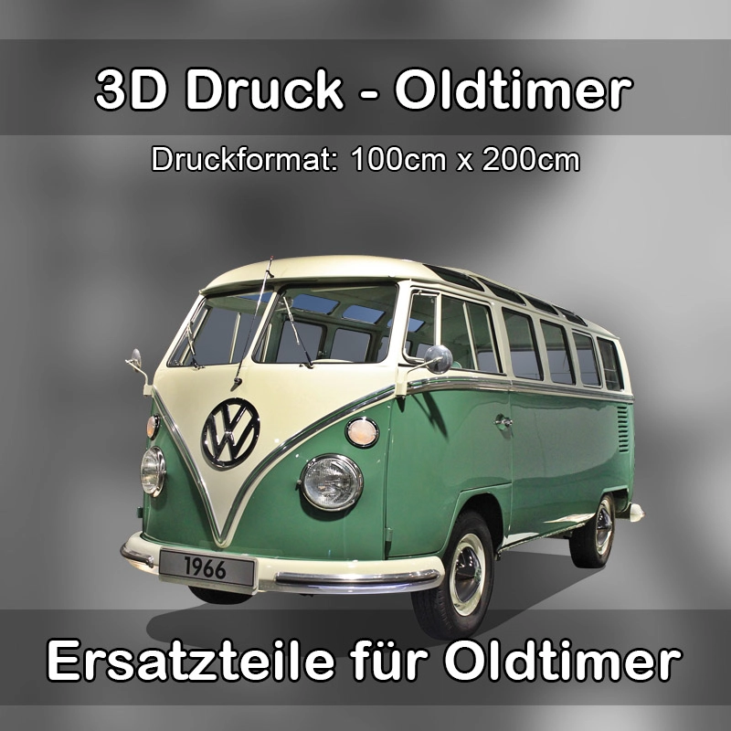 Großformat 3D Druck für Oldtimer Restauration in Rhede (Ems) 