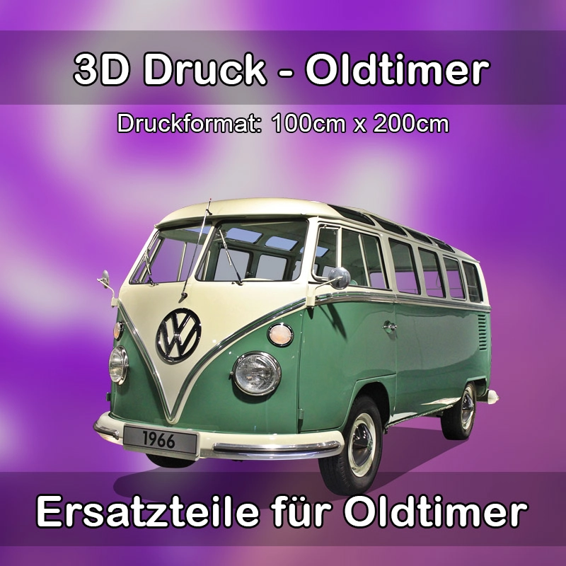Großformat 3D Druck für Oldtimer Restauration in Rheine 