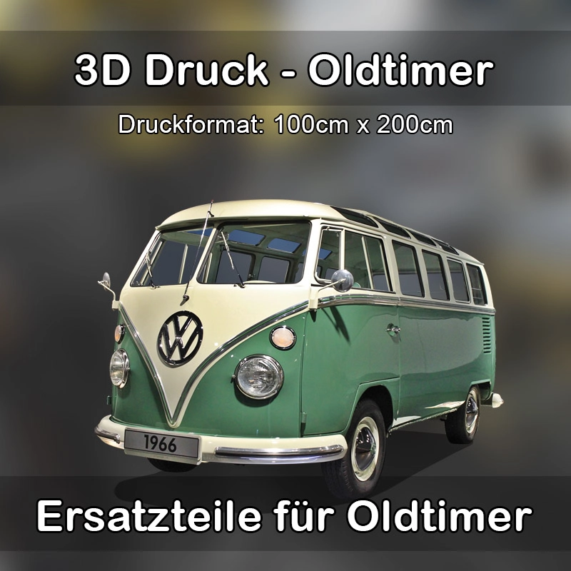 Großformat 3D Druck für Oldtimer Restauration in Rheinhausen 