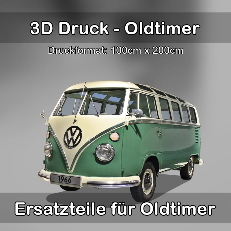 Großformat 3D Druck für Oldtimer Restauration in Rheinsberg 