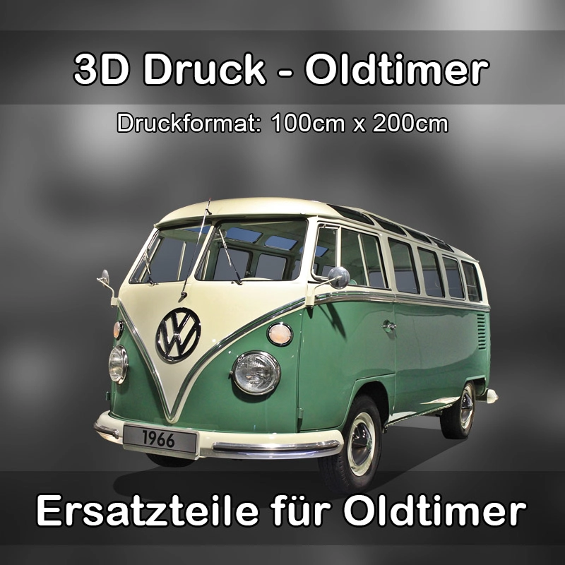 Großformat 3D Druck für Oldtimer Restauration in Rheinstetten 