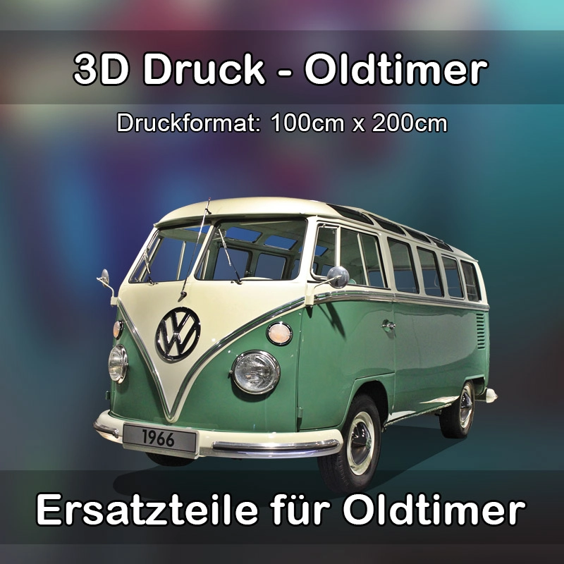 Großformat 3D Druck für Oldtimer Restauration in Rickenbach 