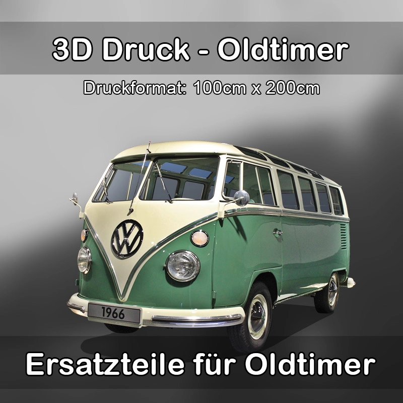 Großformat 3D Druck für Oldtimer Restauration in Riedering 