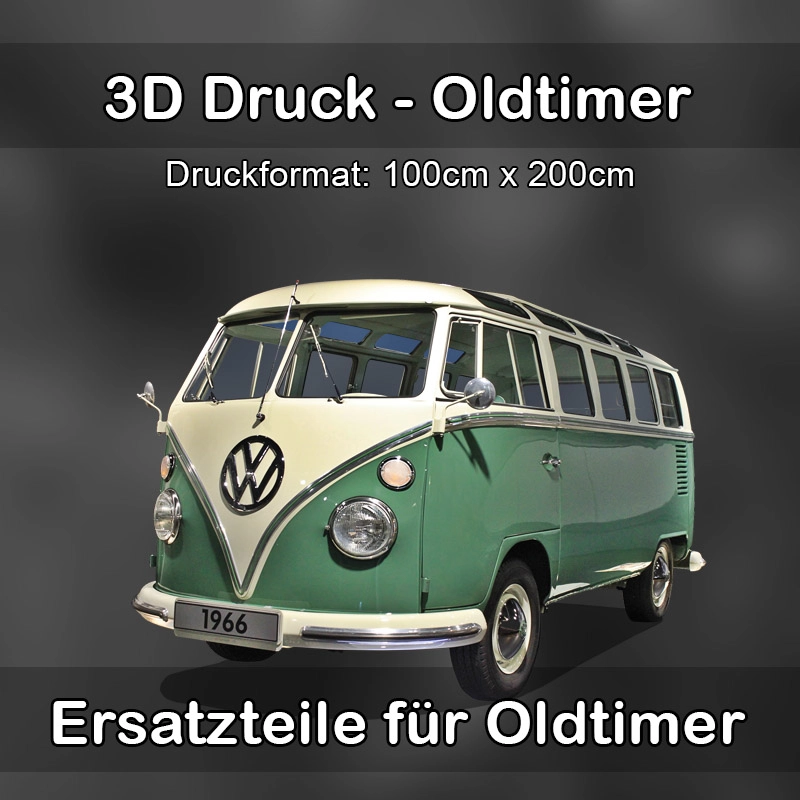 Großformat 3D Druck für Oldtimer Restauration in Riedstadt 