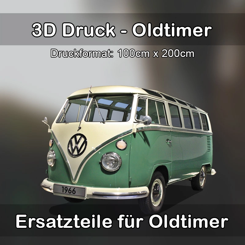 Großformat 3D Druck für Oldtimer Restauration in Rietberg 