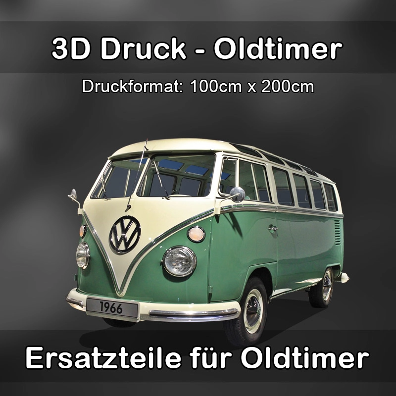 Großformat 3D Druck für Oldtimer Restauration in Rinchnach 