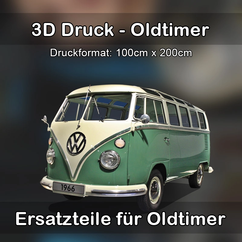 Großformat 3D Druck für Oldtimer Restauration in Rochlitz 
