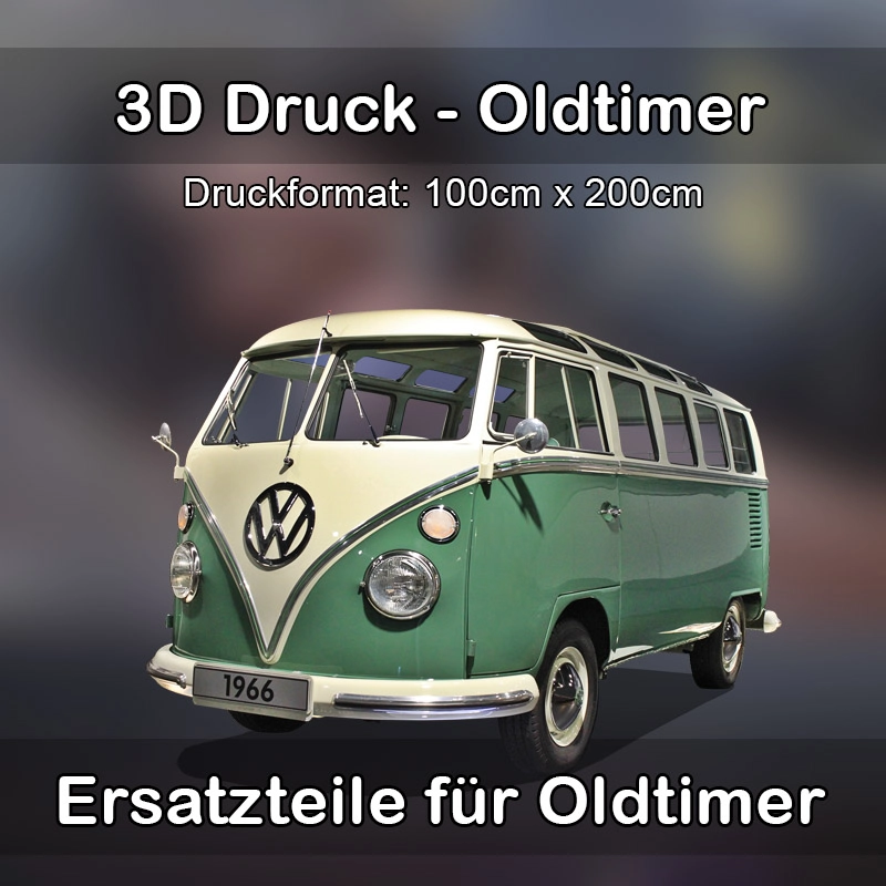 Großformat 3D Druck für Oldtimer Restauration in Rockenberg 