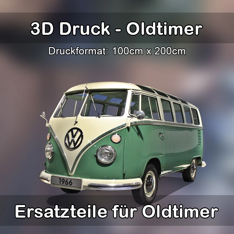 Großformat 3D Druck für Oldtimer Restauration in Rödermark 