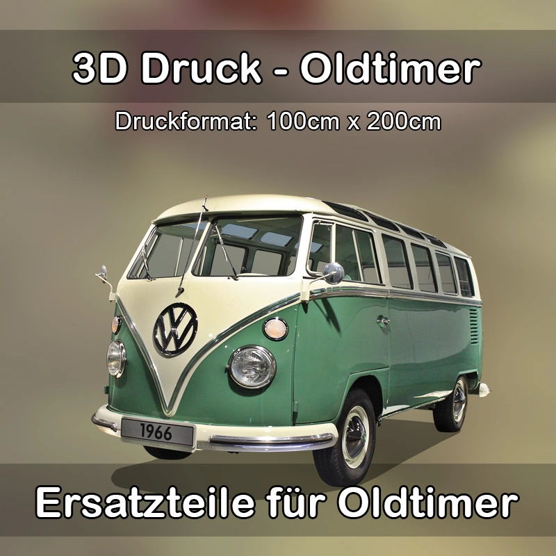 Großformat 3D Druck für Oldtimer Restauration in Römhild 