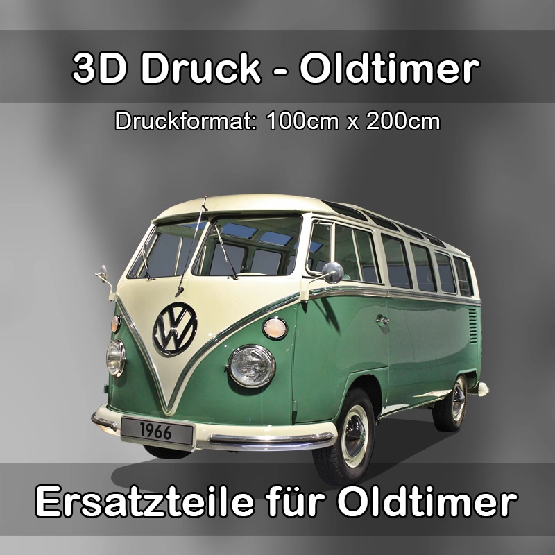 Großformat 3D Druck für Oldtimer Restauration in Ronneburg (Hessen) 